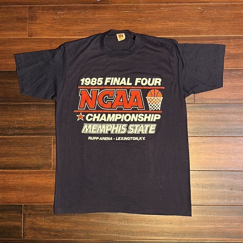 Vintage 1985 Final Four NCAA Basketball T-Shirt